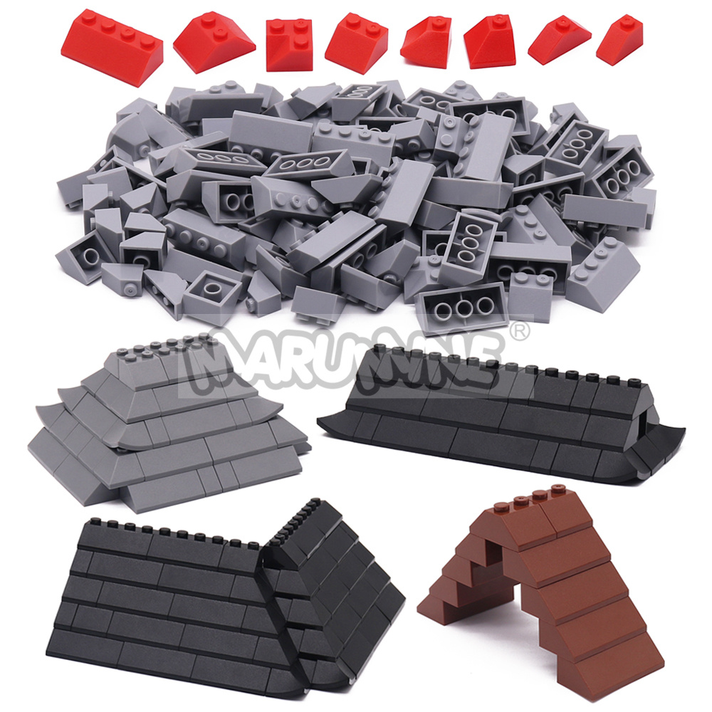 Tech House Accessories - MARUMINE 114PCS Roof Tiles Pack MOC