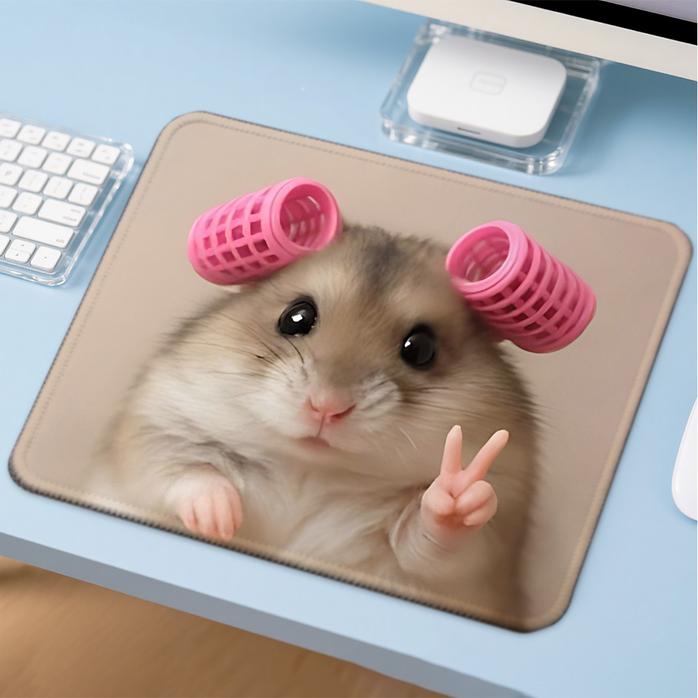 Tech Gaming Accessories - Mosepad Kawaii Funny Cat Computer Mat