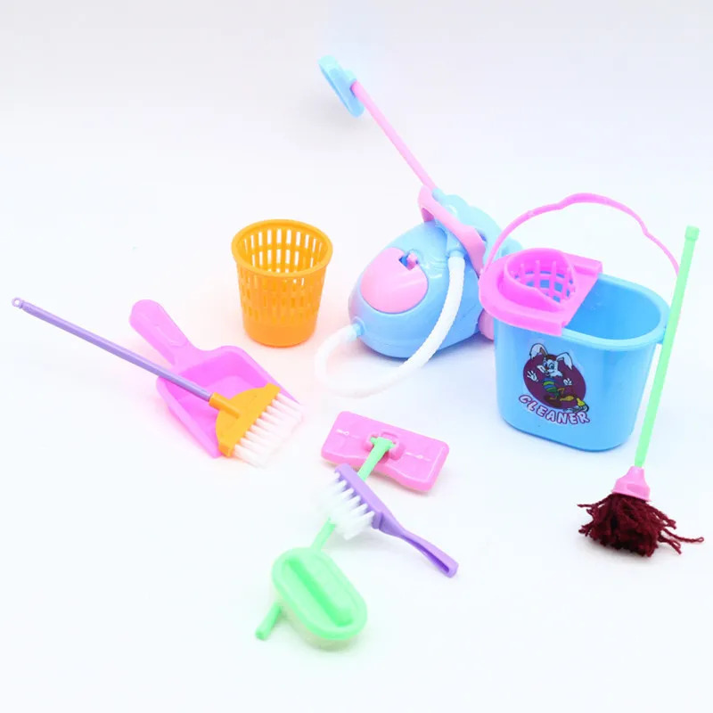 9PCS Miniature Doll House Clea - đánh giá và giá Tech House Accessories