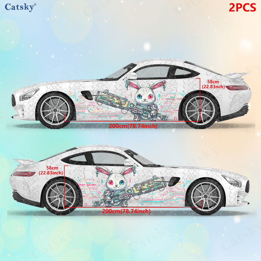 2pcs Cyberpunk Line Tech Bunny - đánh giá và giá Tech Accessories Usa