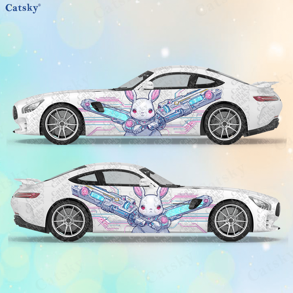 2pcs Cyberpunk Line Tech Bunny - đánh giá và giá Tech Accessories Usa