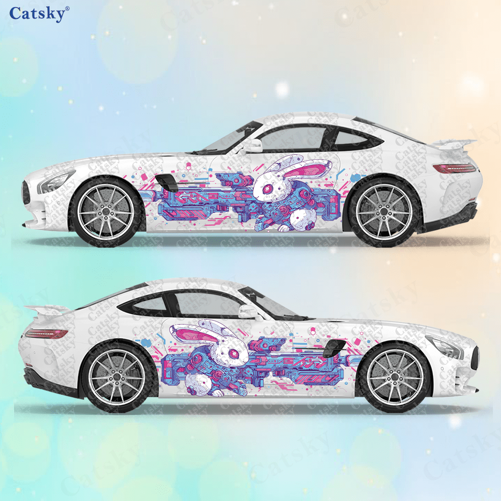 2pcs Cyberpunk Line Tech Bunny - đánh giá và giá Tech Accessories Usa