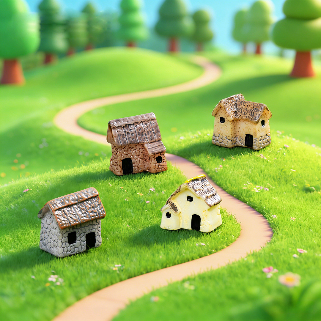 10Pcs New Small House Building - đánh giá và giá Tech House Accessories