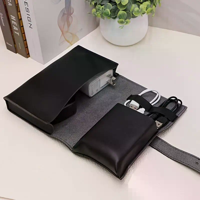 1pc PU Leather Multi-Compartme - đánh giá và giá Tech Accessories For Travel