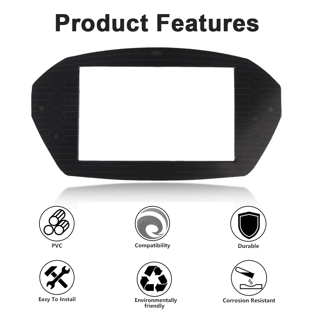 Speedometer Sticker Black Moto - đánh giá và giá Trail Tech Vapor Accessories