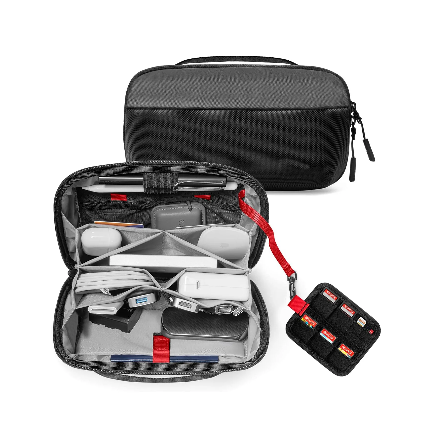 Travel Tech Organizer Pouch, W - đánh giá và giá Tech Accessories For Travel