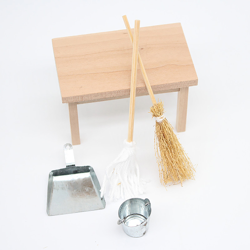 1/12 Dollhouse Broom Dustpan M - đánh giá và giá Tech House Accessories