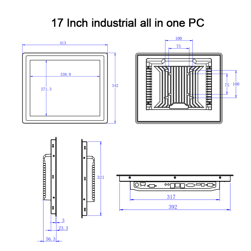 17 Inch Capacitive Touch Scree - đánh giá và giá Intel Cpu Core I5