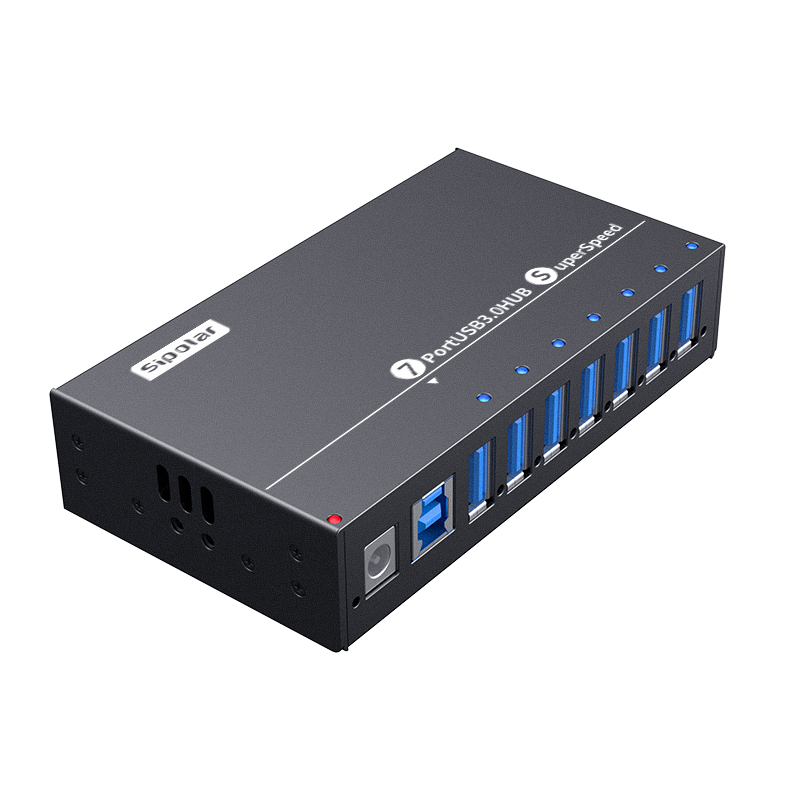 A-173 Sipolar 7 Port Usb Hub 3 - đánh giá và giá Usb Hub 7 Port