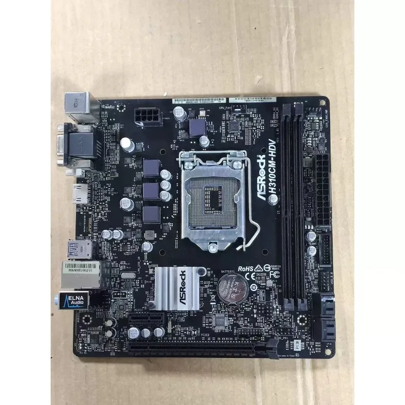 RoRuSASRock H310CM-HDVMotherbo - đánh giá và giá Intel Cpu Core I5