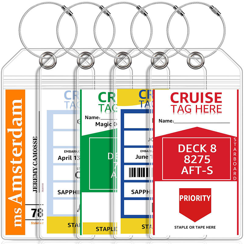 5pcs/Set Cruise Luggage Tags W - đánh giá và giá Tech Accessories For Travel