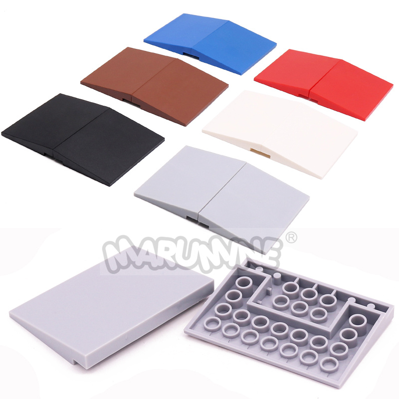 10PCS MOC City Brick Roof 6x8  - đánh giá và giá Tech House Accessories