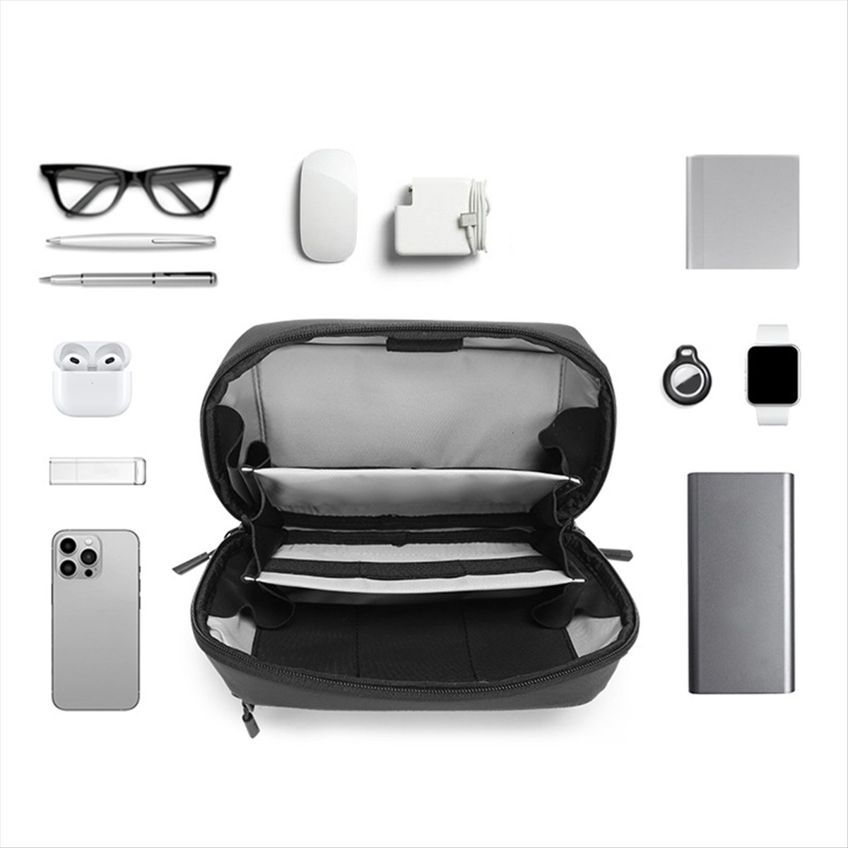 ☶❈＊♥AC1578-Waterproof Tech Pou - đánh giá và giá Tech Accessories For Travel