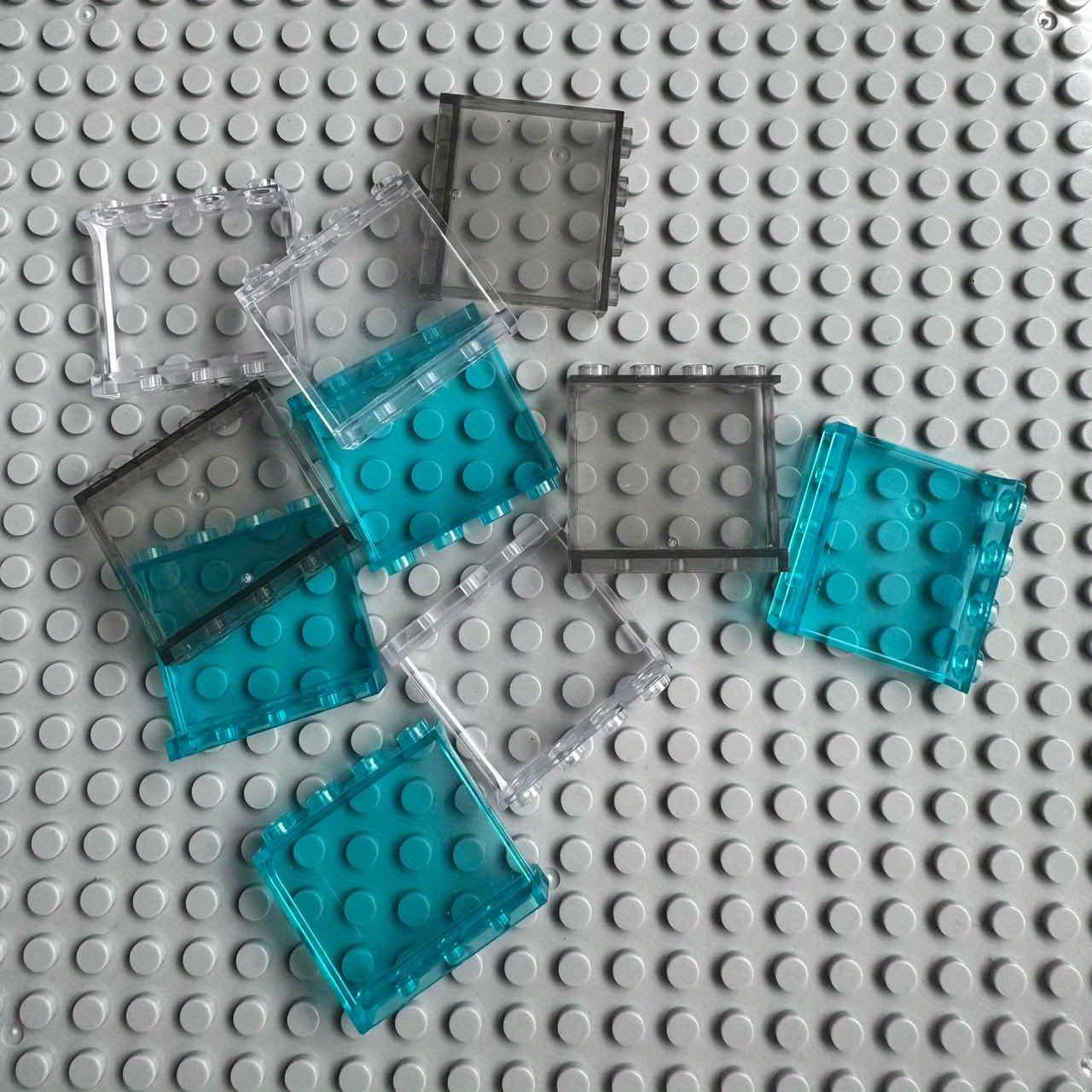 10PCS Transparent Panel 1x4x3  - đánh giá và giá Tech House Accessories