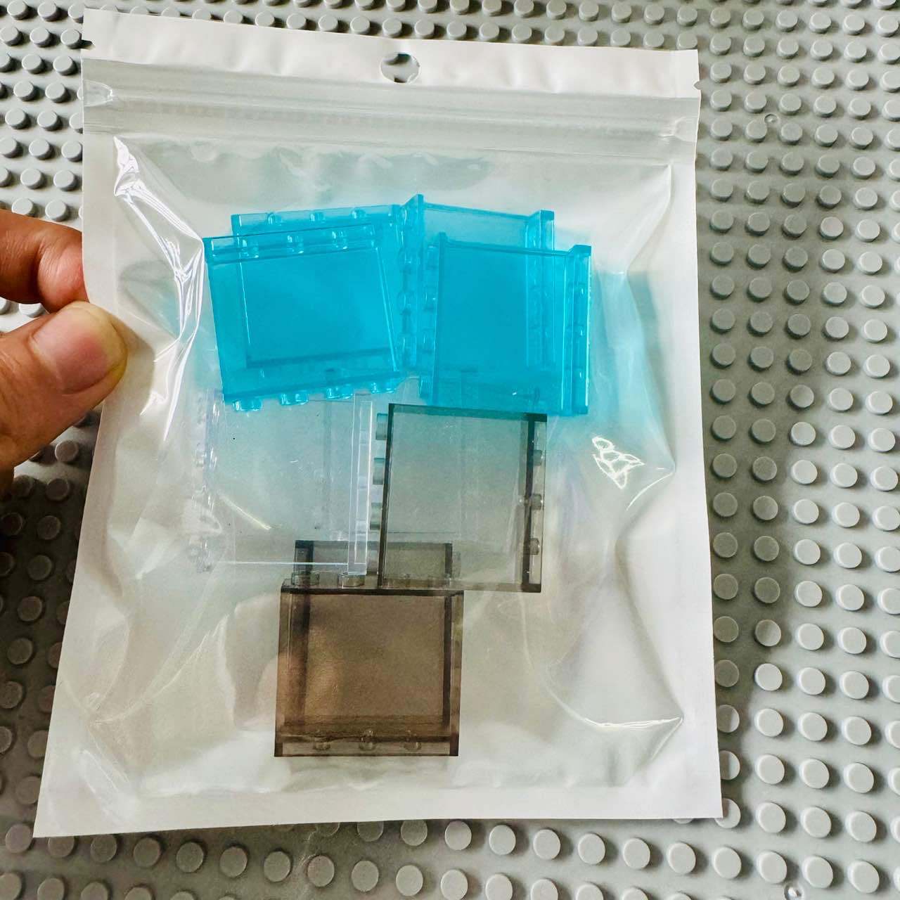 10PCS Transparent Panel 1x4x3  - đánh giá và giá Tech House Accessories
